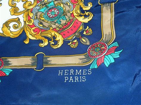 hermes scarf labels|vintage hermes scarf identification.